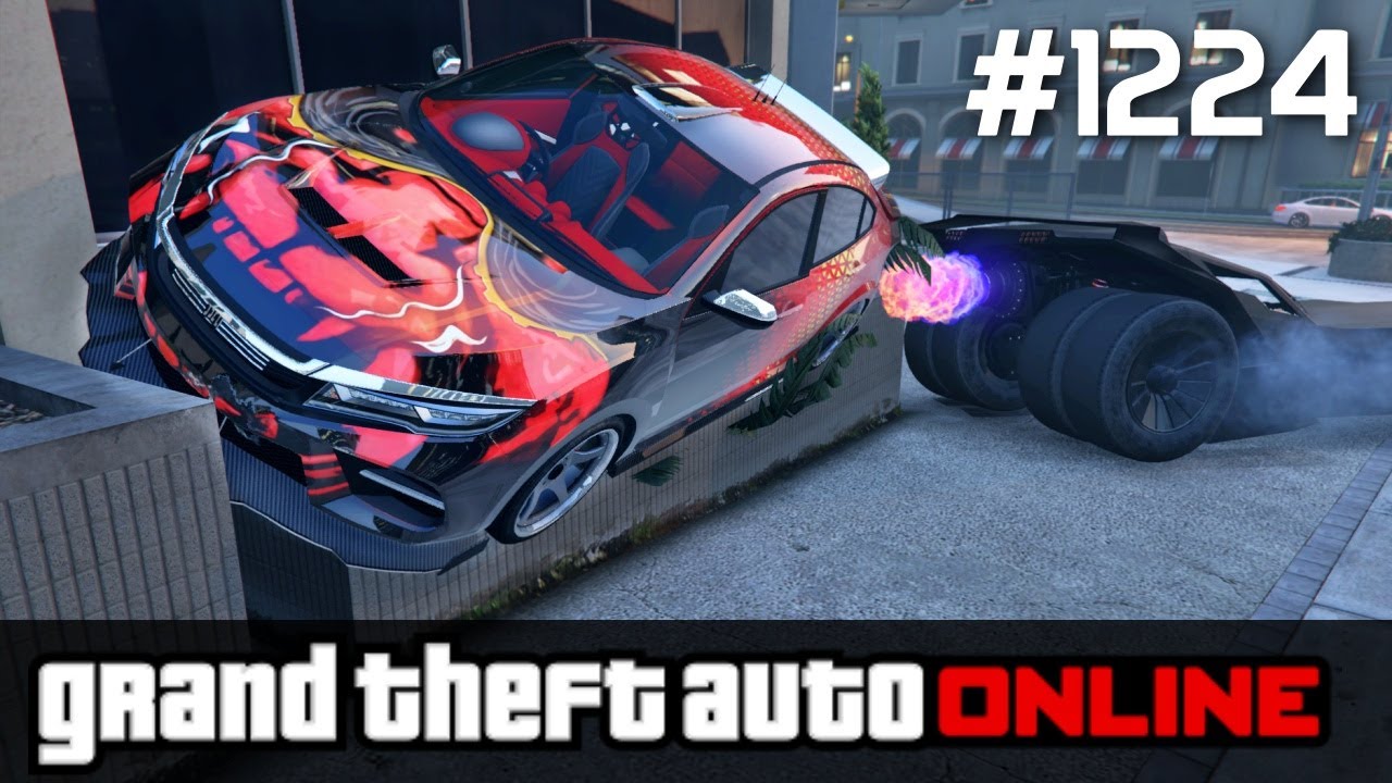 GTA 5 PC Online Po Polsku [#1224] BATMAN dmucha w DZIWNE Miejsca /z Bertbert