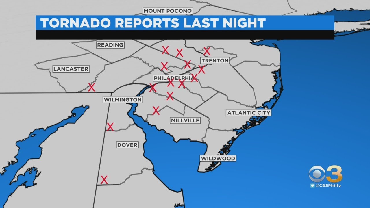 Philadelphia Weather: 2021 Marks Historic Year For Tornado Warnings