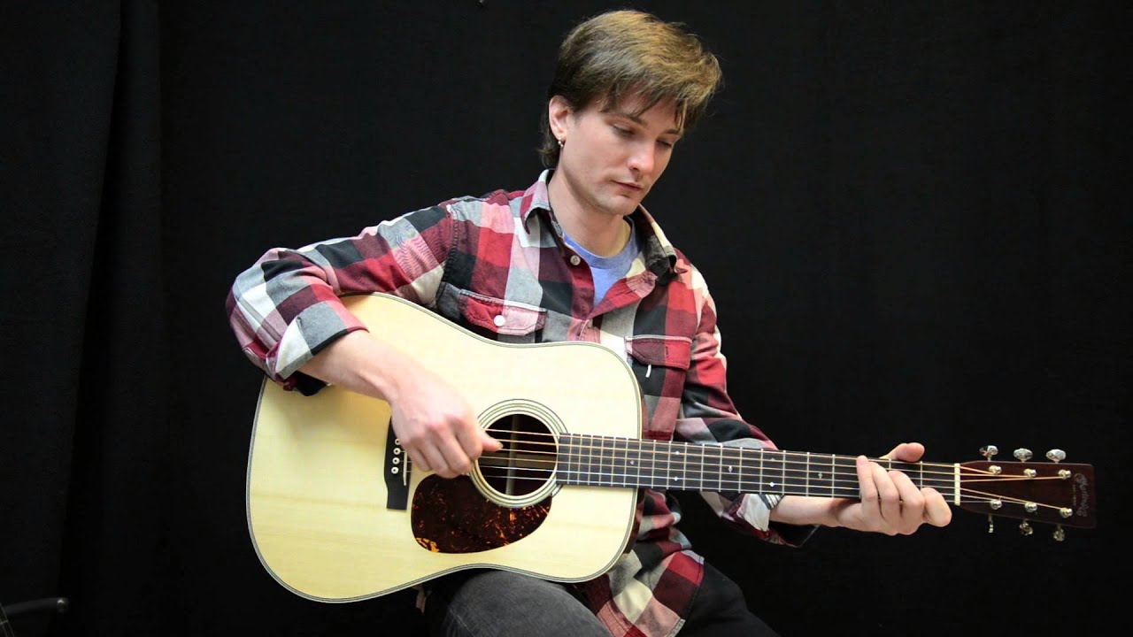 Comparing the Collings D2HG to a Used Martin CS-28-12.mov