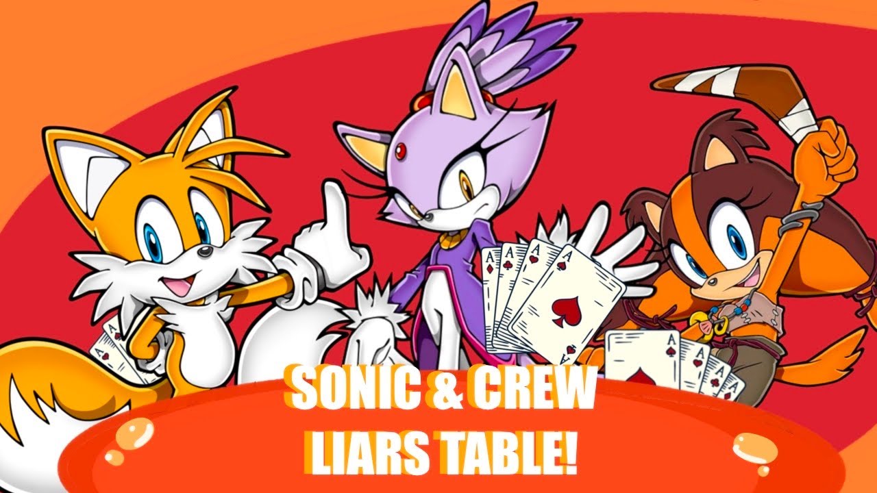 ☆SONIC & CREW LIVE LIARS TABLE & ROBLOX CLIPS!☆