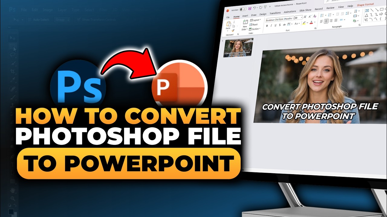 How To Convert Photoshop File To PowerPoint (𝟮𝟬𝟮𝟲) | 100% WORKS | NO Yapping, To The Point & EASY