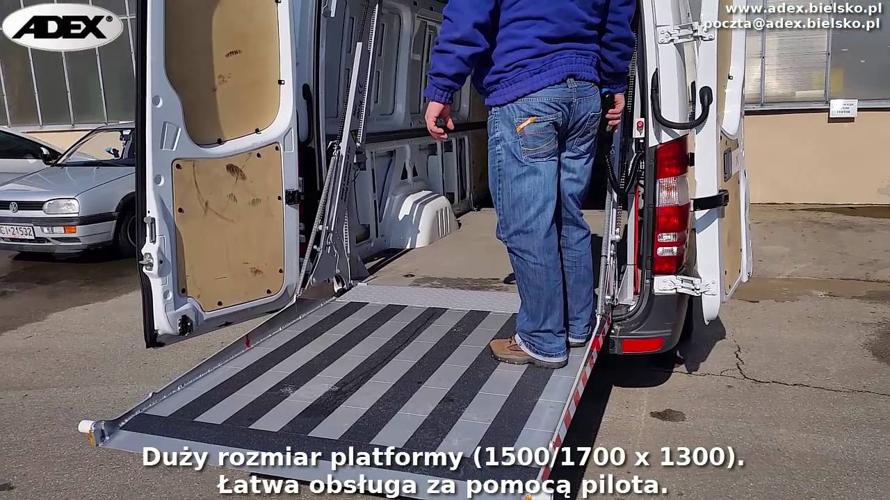 Automatyczna winda do busa, samozaładowcza.
