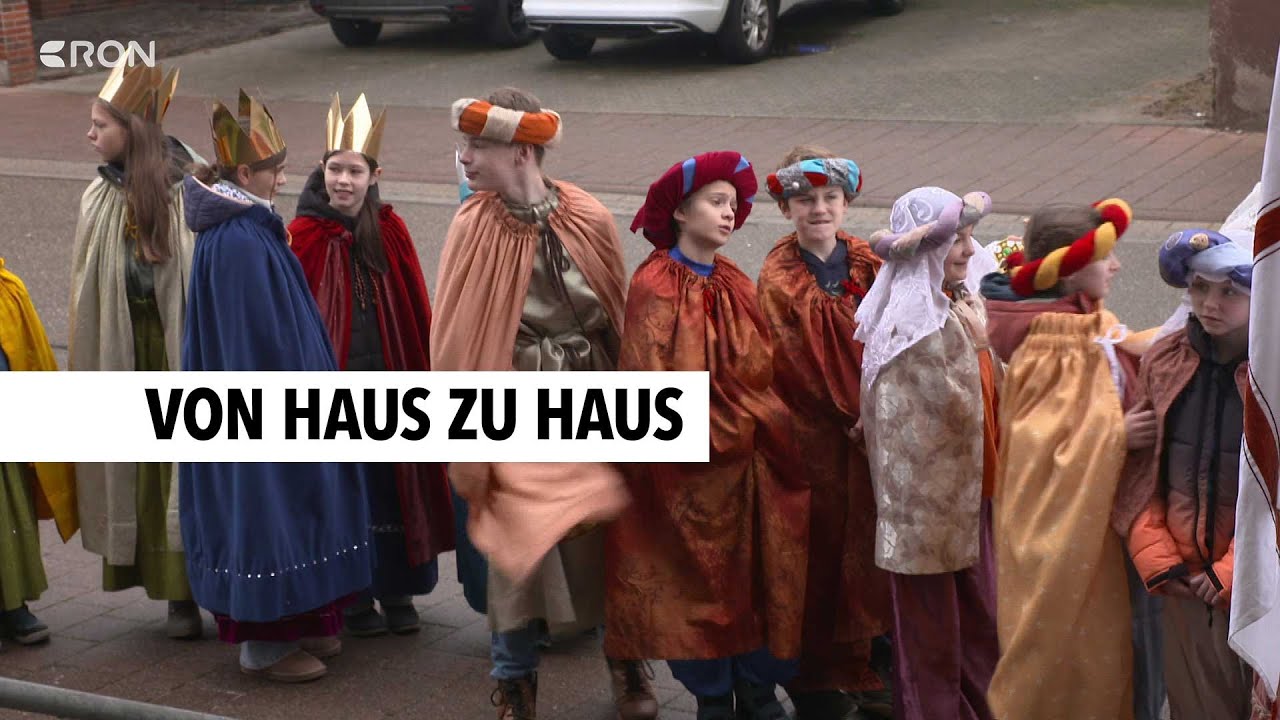 Heilige drei Könige segnen Häuser in Mauer | RON TV