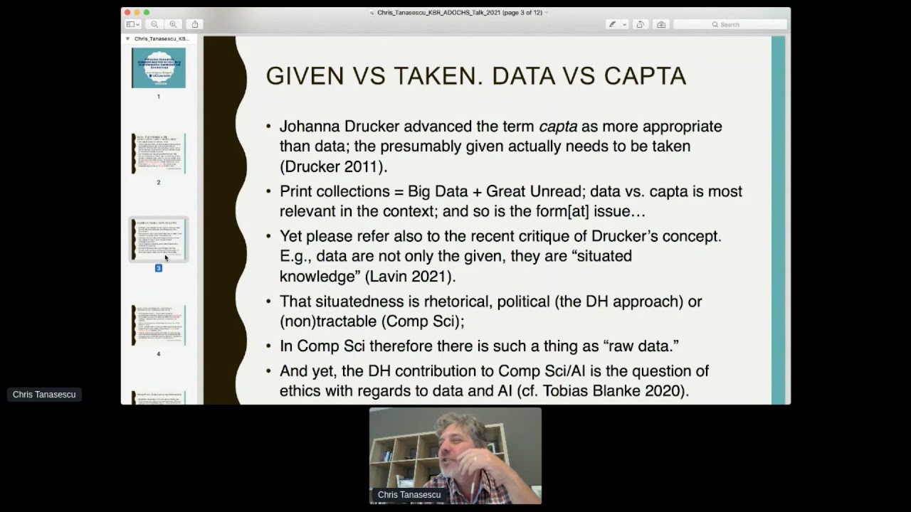 Collection computing, computational collections. Data as performative knowledge and live heritage