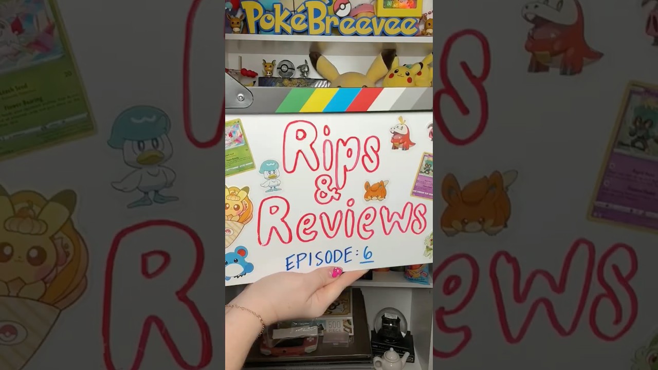 RIPS AND REVIEWS! Ripping fusion strike and reviewing the Pokemon 4Ever movie! 