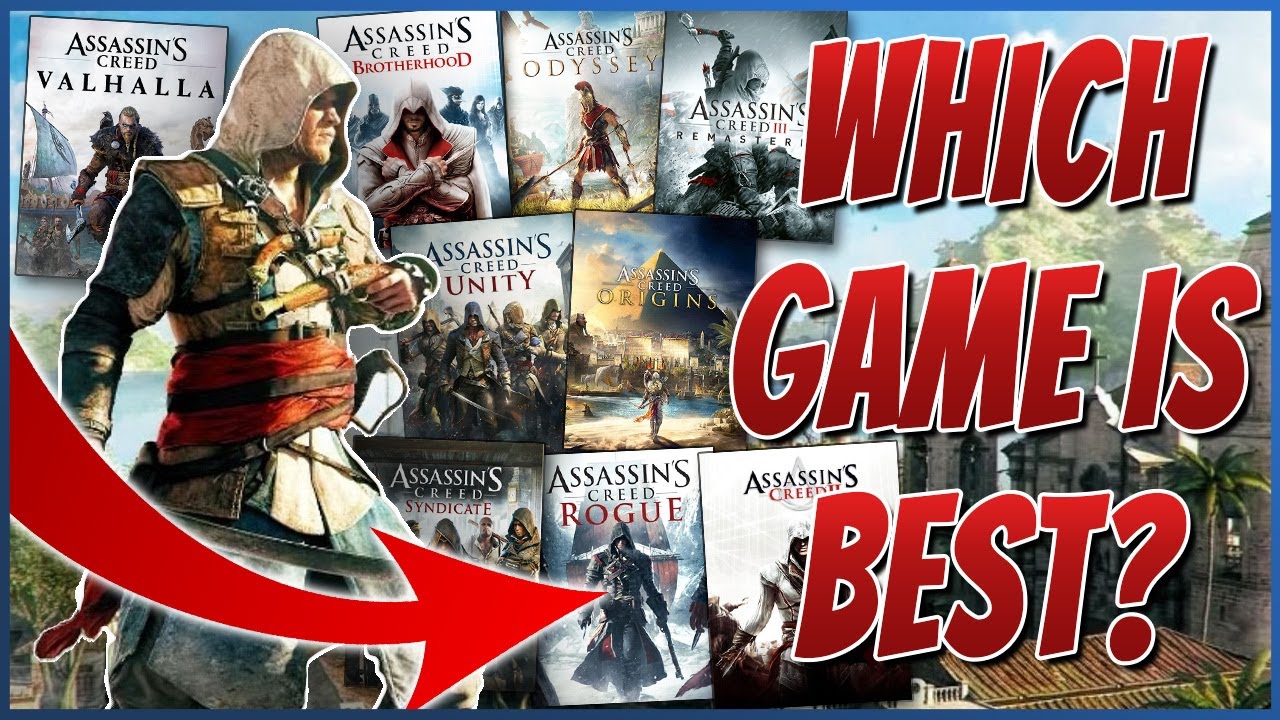 Все игры серии Assassin's Creed: от худшего к лучшему