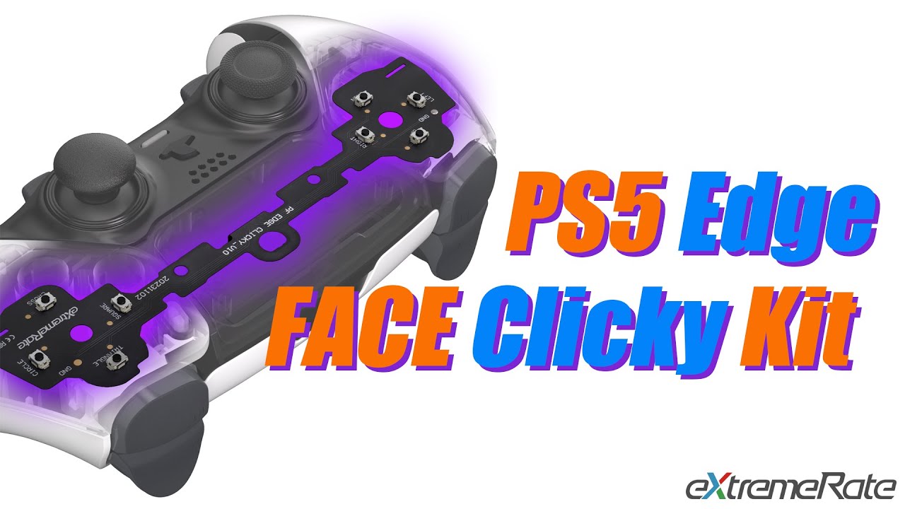 Руководство по установке контроллера eXtremeRate PS5 DualSense EDGE Face Clicky