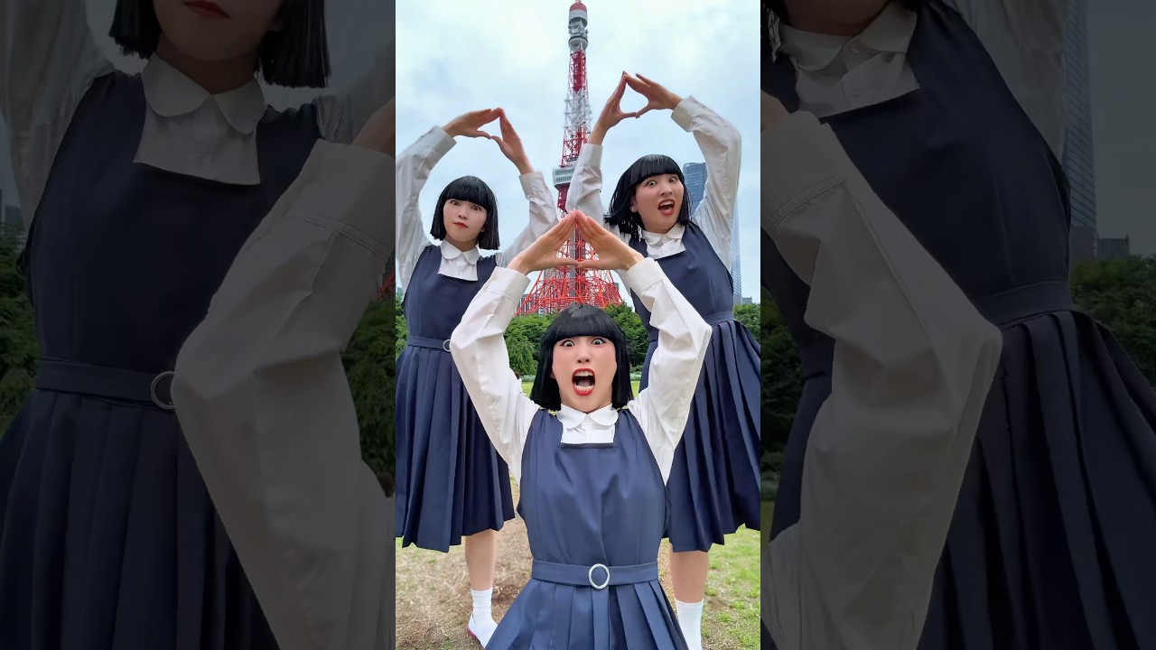 🗼👩🏻🔁🎧✅✨#avantgardey #アバンギャルディ #trending #trendingshorts #okp #okpcipher #tokyo #tokyotower