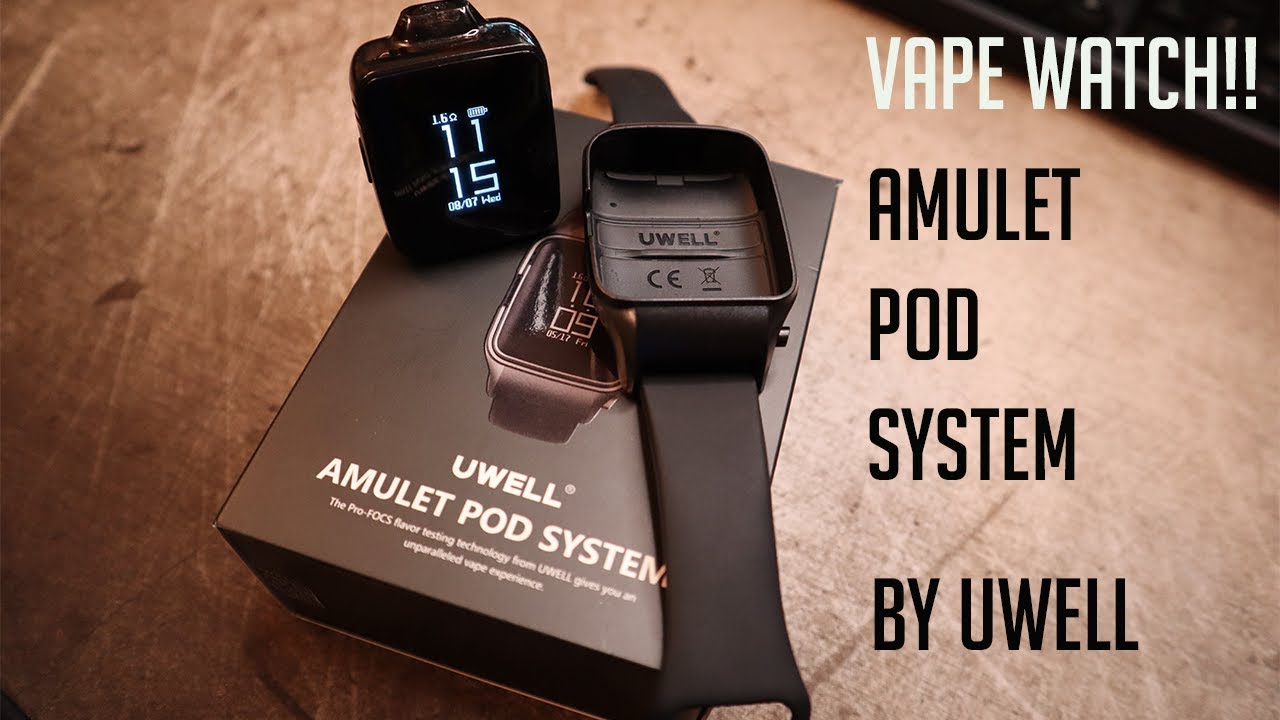 A Vape Watch!?! | Amulet Pod System | By Uwell