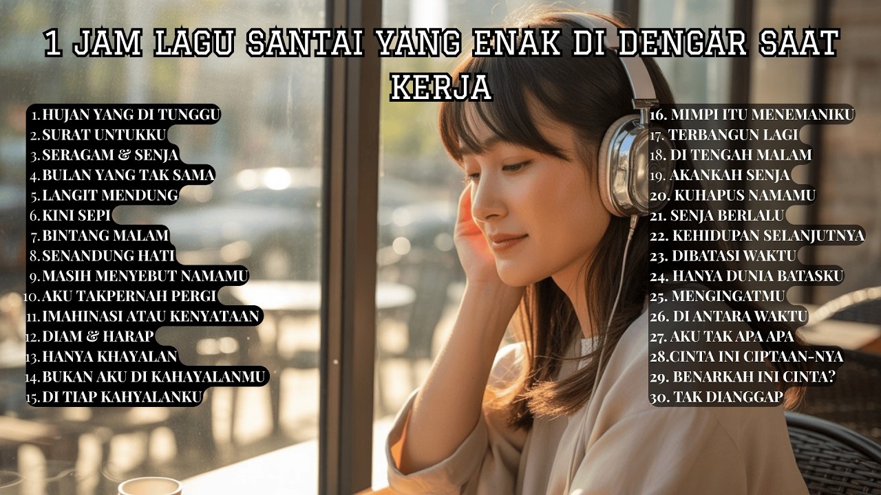 VIRAL!!! 1 Jam Lagu Santai Lo-fi Pop – Kenangan Itu Membuat Indah | Musik Tenang, Rindu & Kenangan