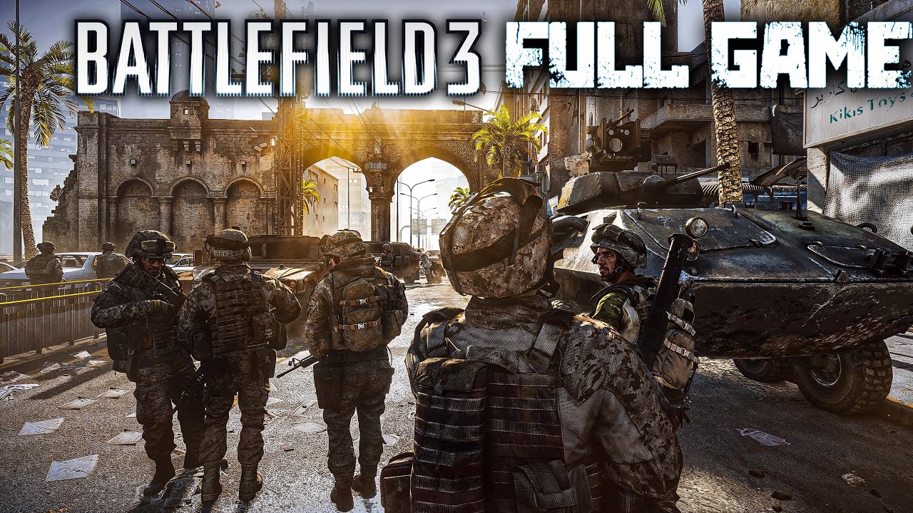 Battlefield 3｜Full Game Playthrough｜PC 4K Ultra