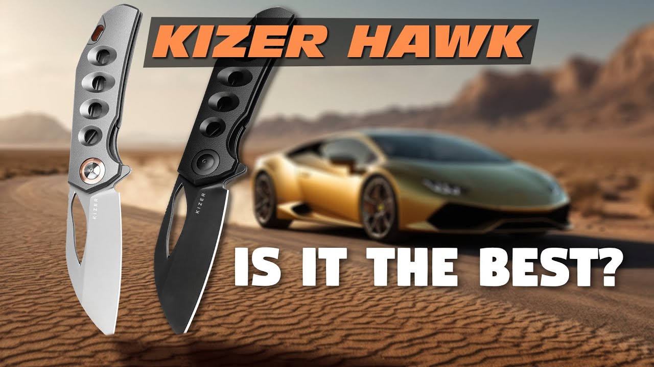 Kizer Hawk : handsome and technical knife