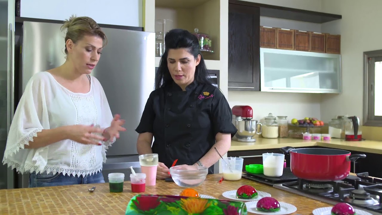 מלכת הג'לי משתפת: הכנת פרח מג'לי לשולחן החג. כל אחד יכול!! عيد اضحى مبارك ed adha mobarak recipe