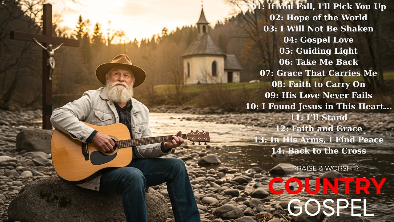 【Country Gospel 152 】Top Hits Calm & Hopeful Playlist / for Peace & Faith / Restore Your Soul