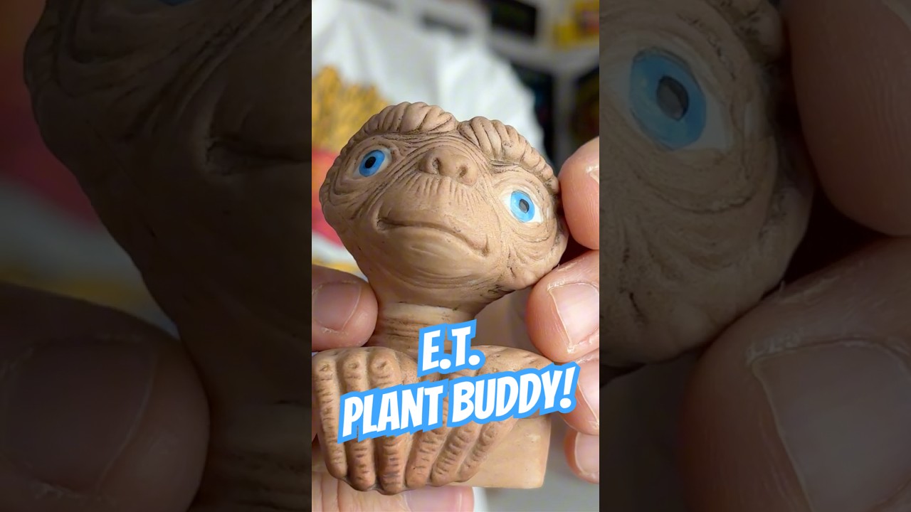 Unboxing a 1983 E.T. Plant Buddy 