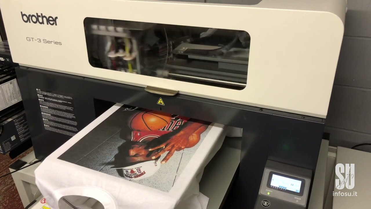 Stampa su tessuti - Brother GT 361 - Infosu Srl