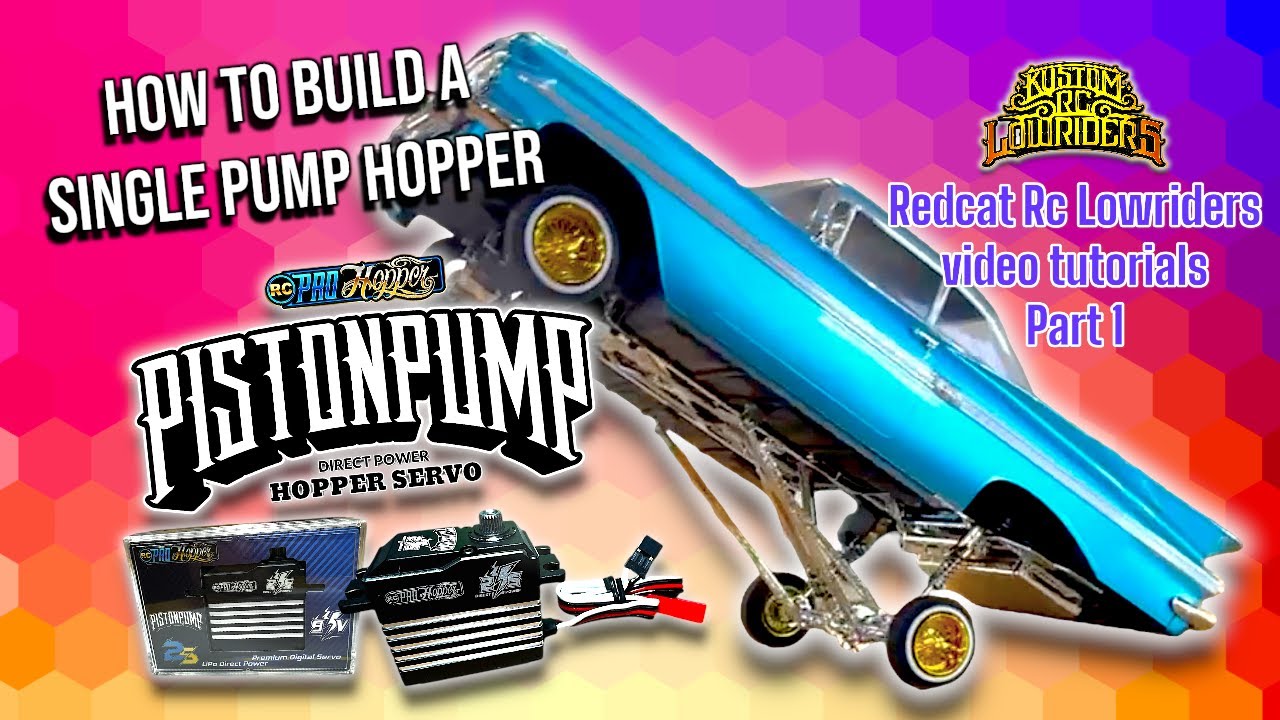 HOW TO BUILD A SINGLE PISTON PUMP RC HOPPER PART 1