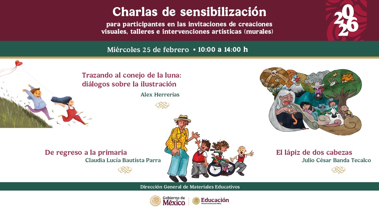 Charlas de sensibilización - Trazando al conejo en la luna: diálogos sobre la ilustración