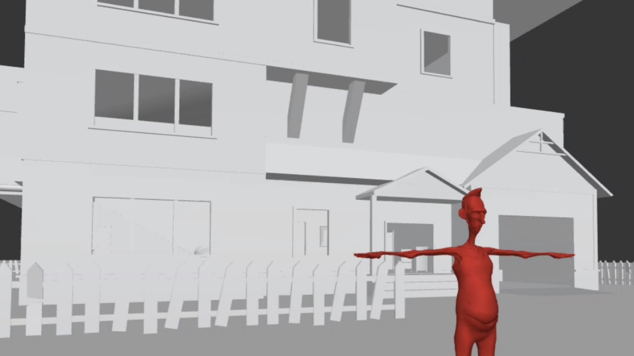 Angry Neighbor Animation 2