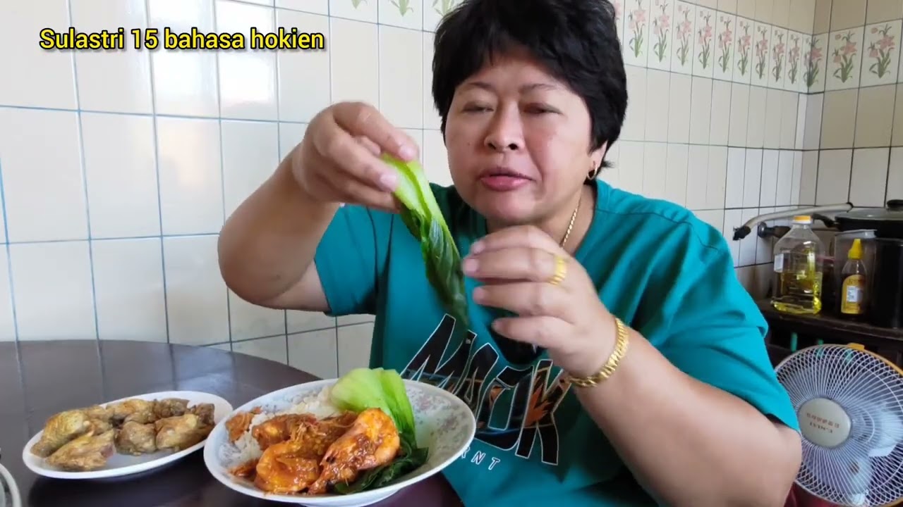 Inces pingin ya ‼️ Tumis udang sambel Sulastri 15 pedas ugal2an vs brutu ayam . Tkw Taiwan .
