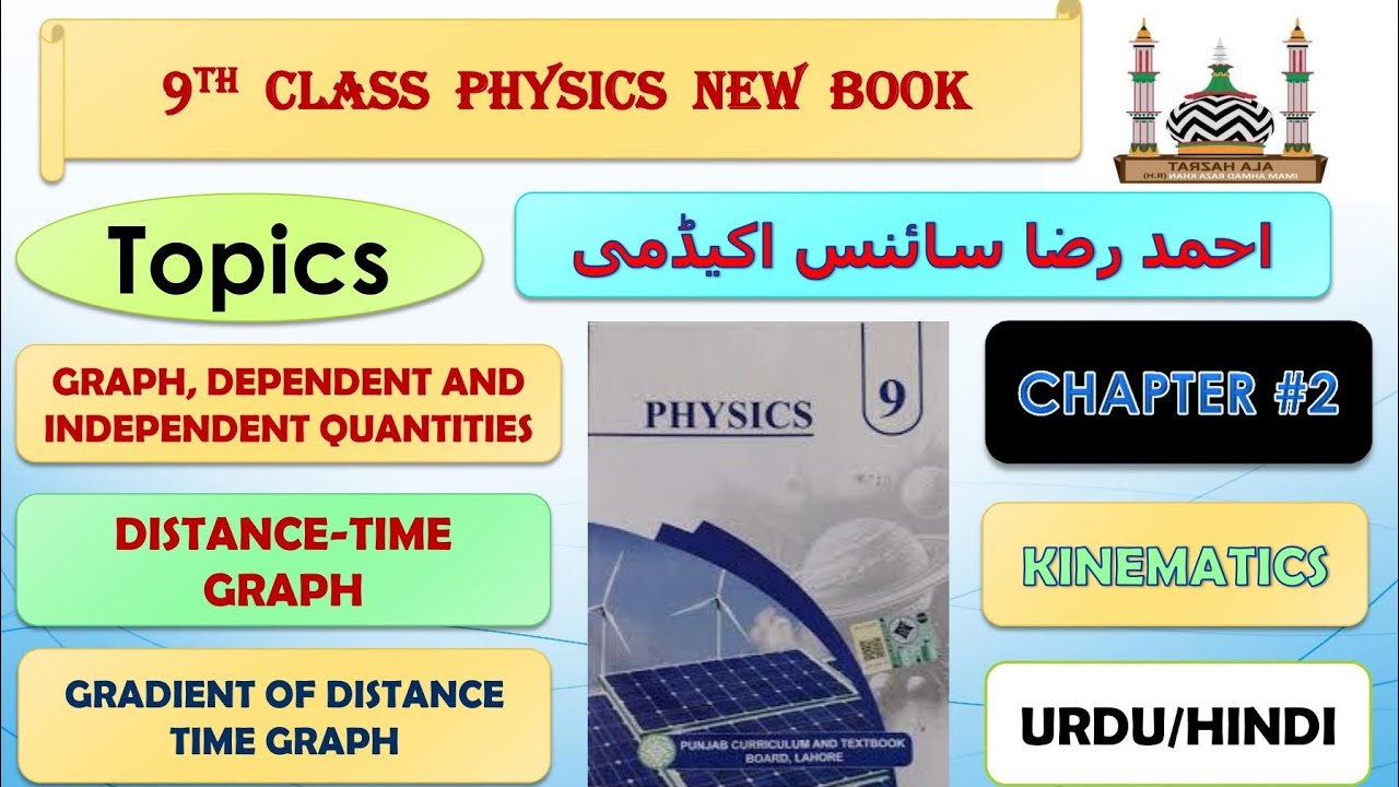 Distance Time Graph All Cases | 9th Class Physics New Book. | Urdu /English