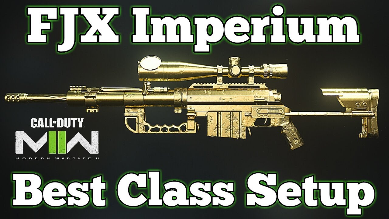 Call of Duty: Modern Warfare 2 - Best FJX Imperium (Intervention) Class Setup