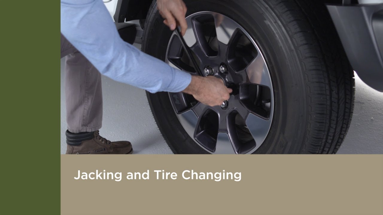 Jacking and Tire Changing | How To | 2019 Jeep Wrangler