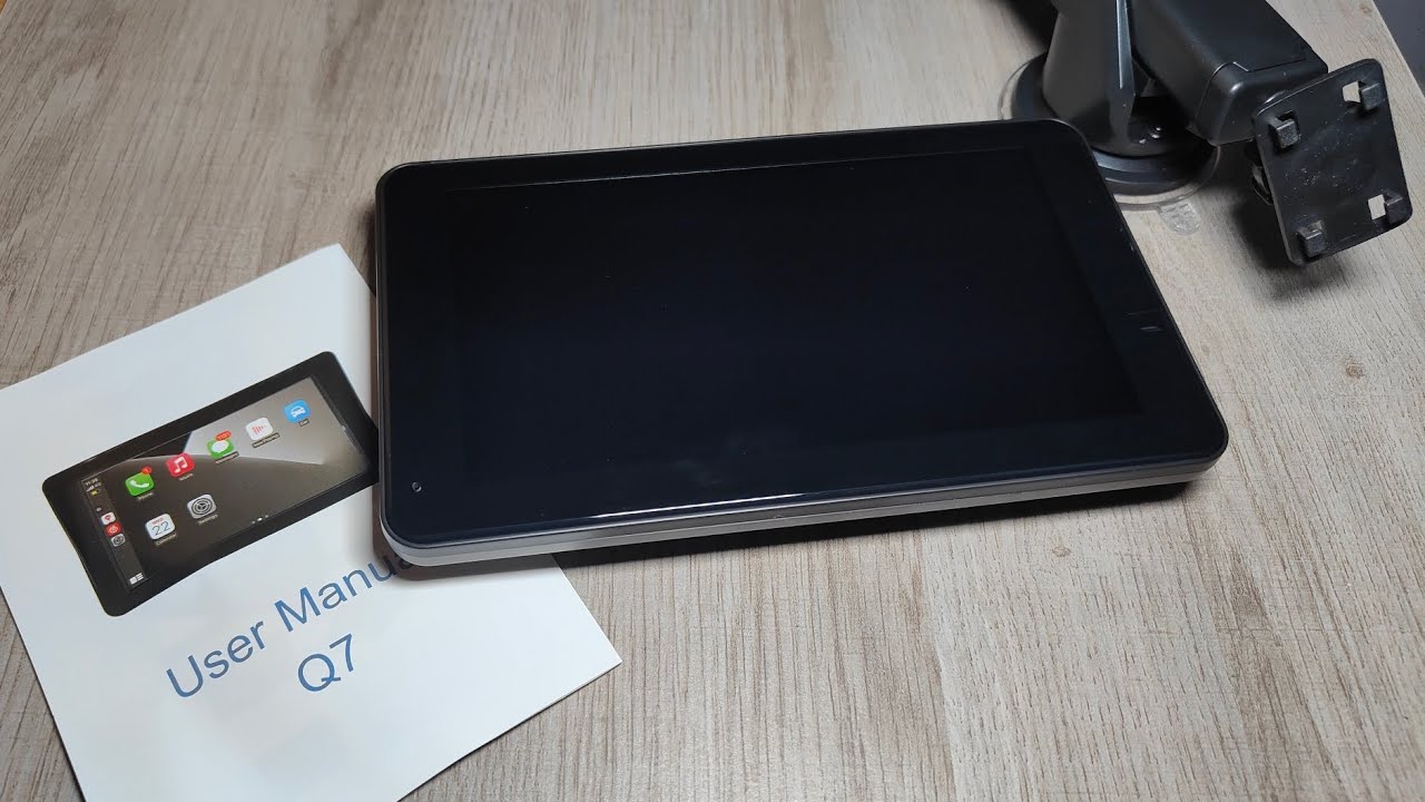 Autoabc Q7 7inch Carplay Auto Touch Screen Multimedia Display (Unboxing)