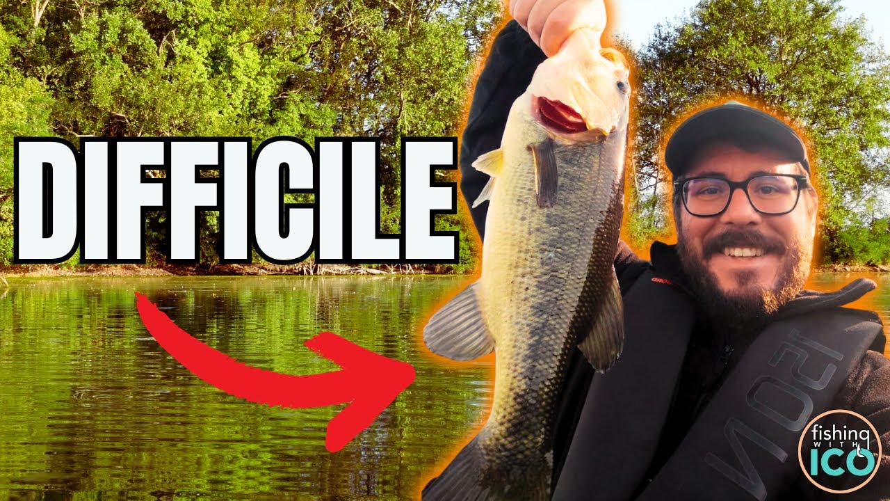 BLACK BASS dal BELLYBOAT (mi hanno fatto SUDARE😓) Giornata DIFFICILE in un lago MOLTO TECNICO! (4K)