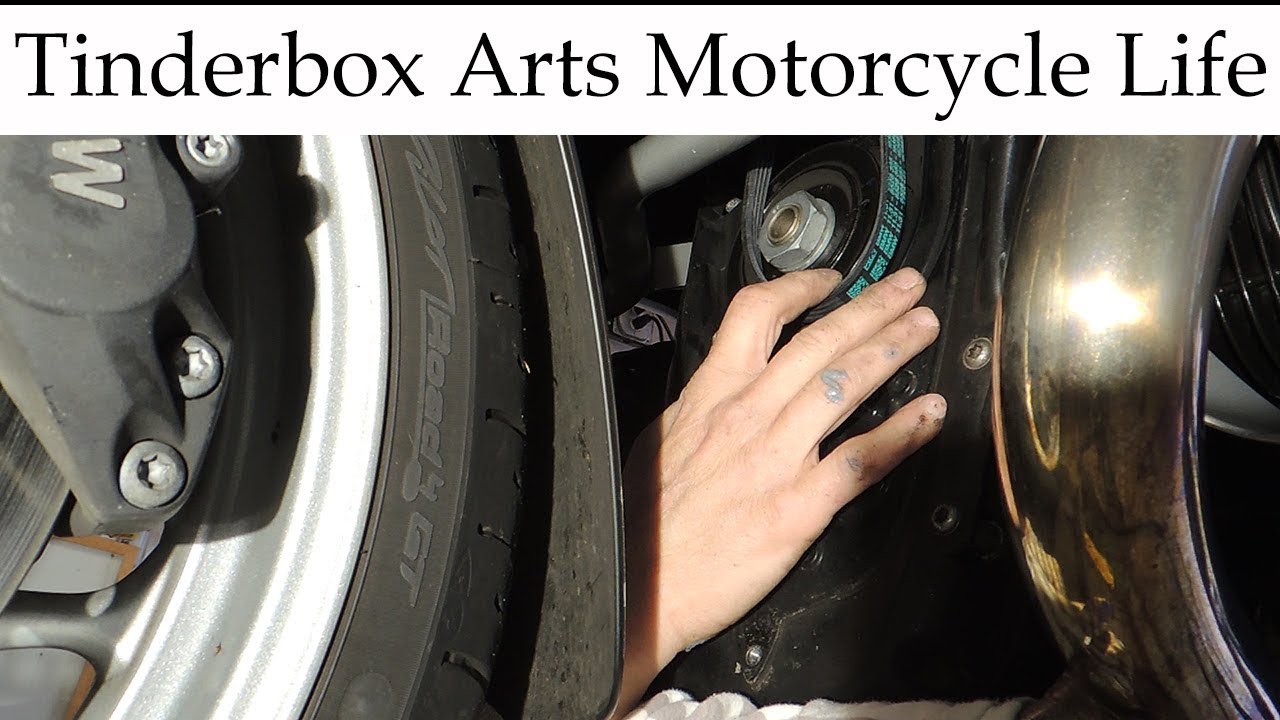 BMW R1200RT Alternator Belt Replacement