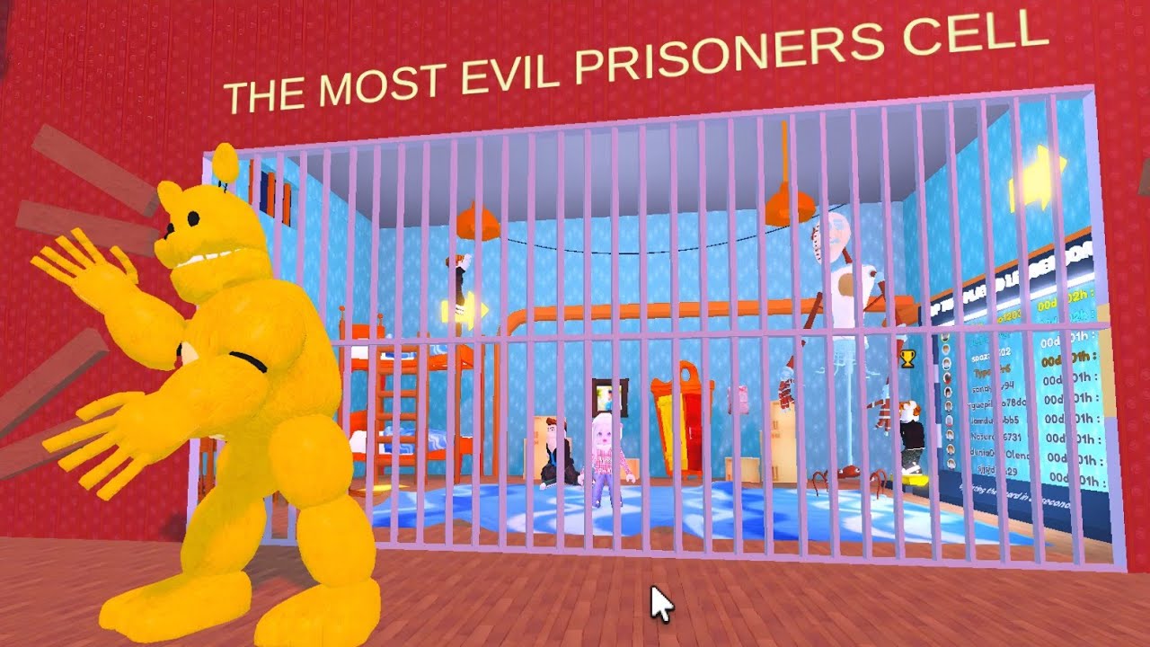 FAST FREDBEAR PRISON RUN OBBY FULL WAIKTHROUGH GAMEPLAY ROBLOX