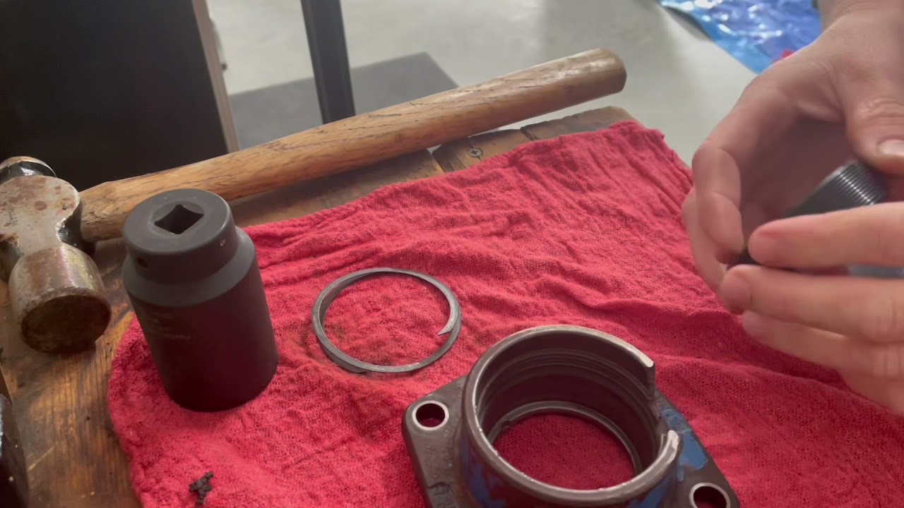 Ford 4000 tractor PTO seal replacement