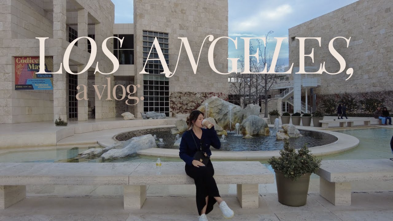 Los Angeles Travel Diaries ep 1 💌 로데오 드라이브 쇼핑, 로에베 목도리 언박싱, 트레이더 조 기념품 하울, 게티 센터, 글로시에