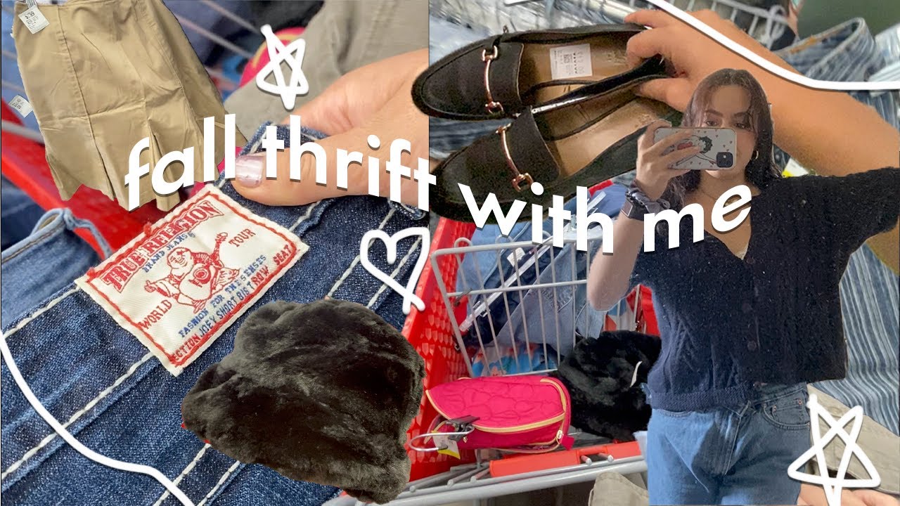 BACK TO SCHOOL THRIFT WITH ME / fall 2021