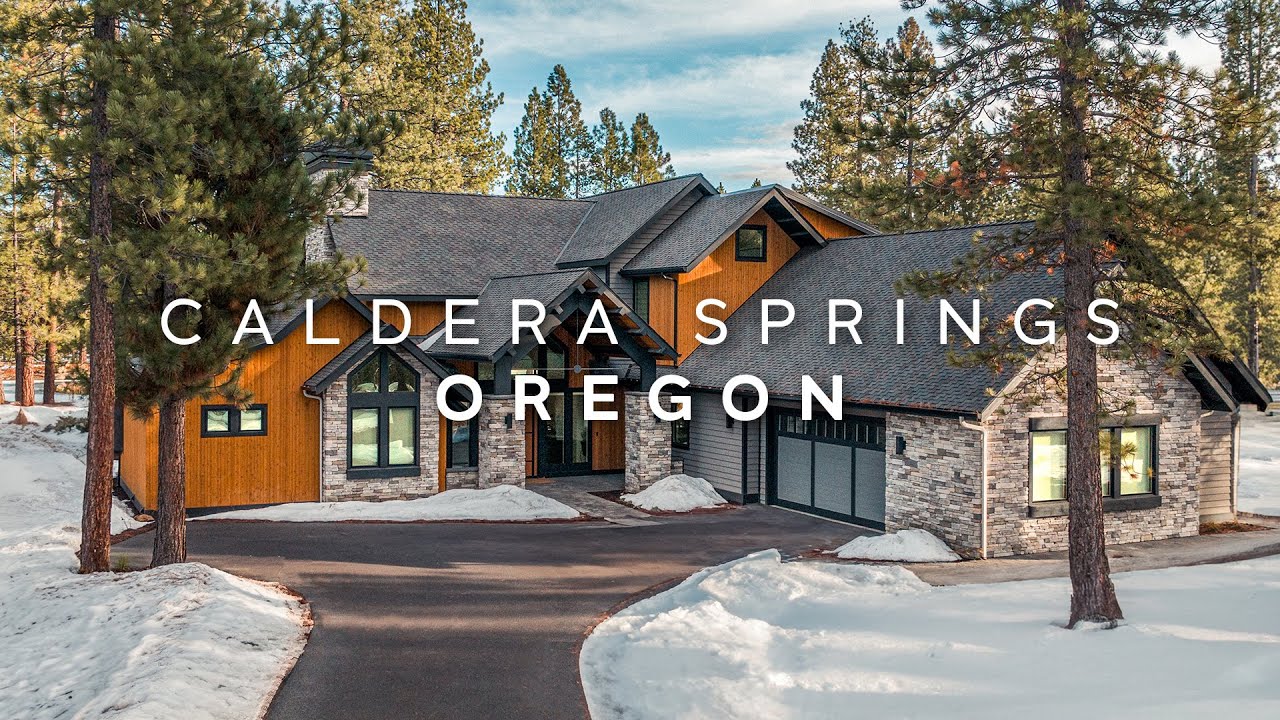 Luxury Custom Home - Caldera Springs | Central Oregon *4K*