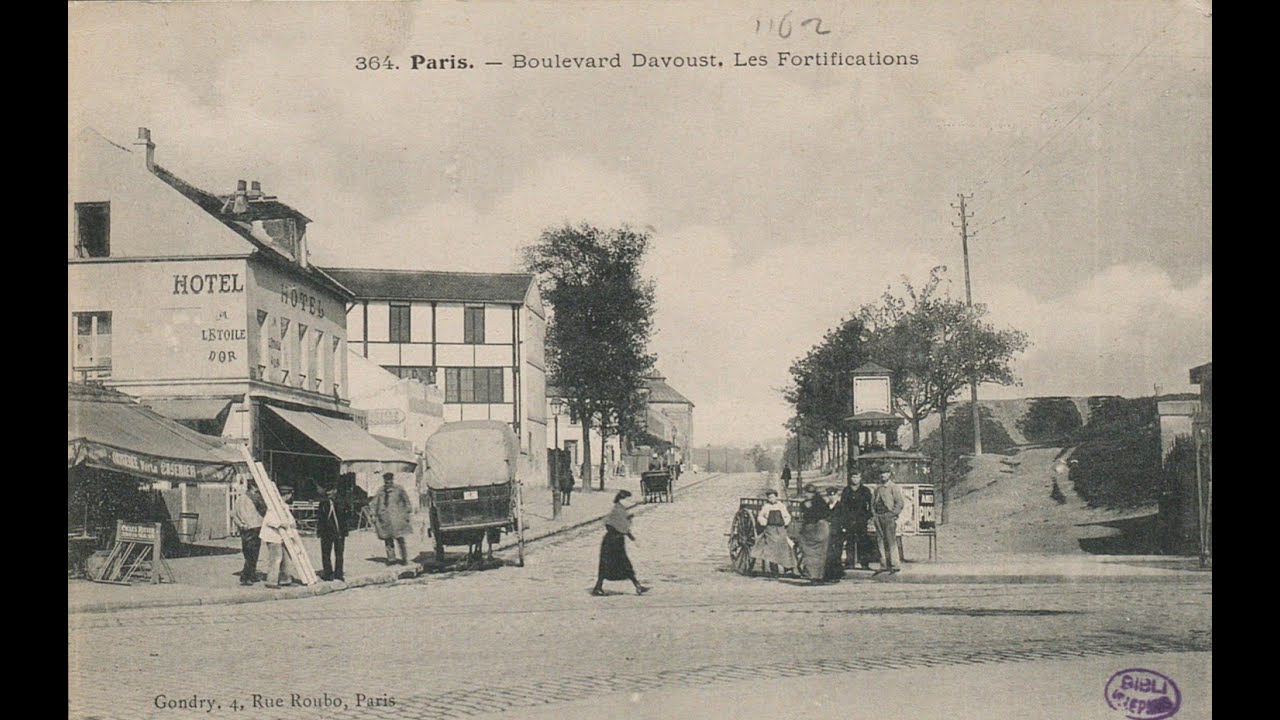 Le Boulevard Davout &agrave; la Belle Epoque