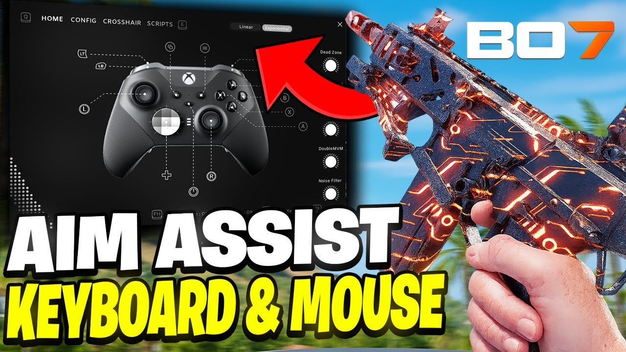 NEW B07 METHOD for AIM ASSIST on KEYBOARD & MOUSE (NOT CLICKBAIT)
