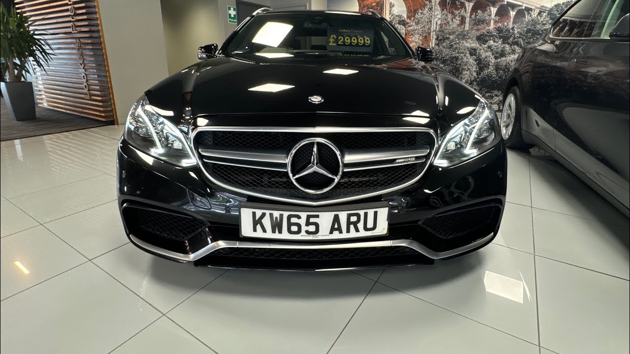 2015 Mercedes-AMG E63 AMG Cold Start 
