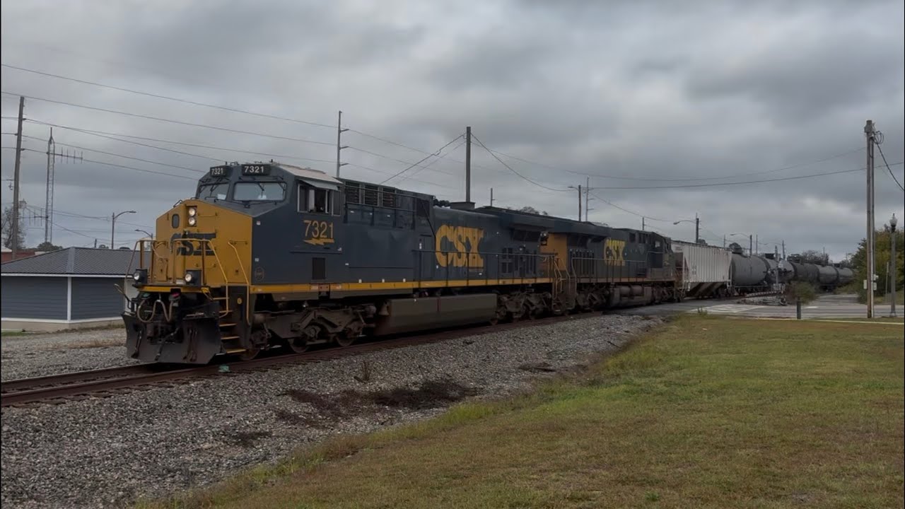 CSXT B840-05 at Cordele, GA
