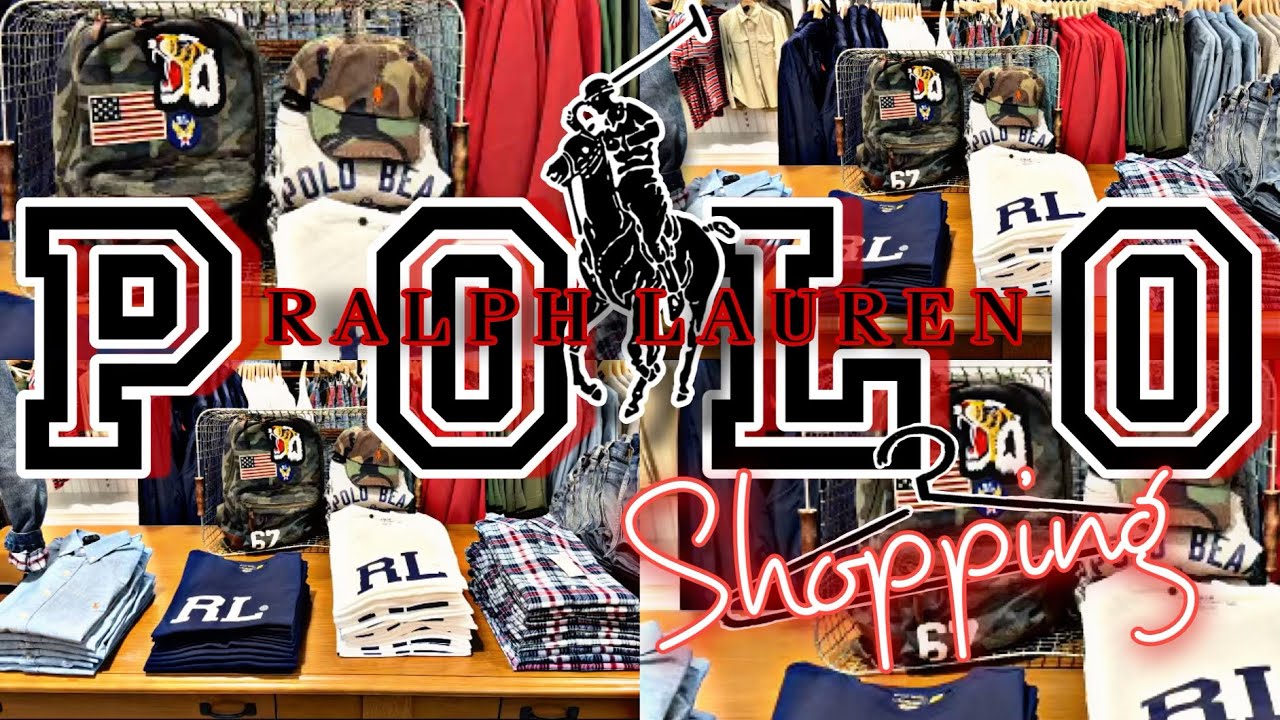 POLO RALPH LAUREN 30% OFF FACTORY OUTLET SHOPPING | SHOP WITH ME‼️