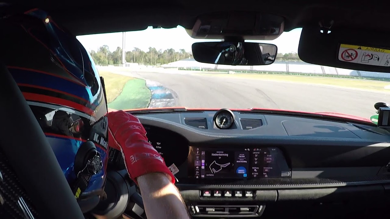 ONBOARD new 992 GT3 at Hockenheimring