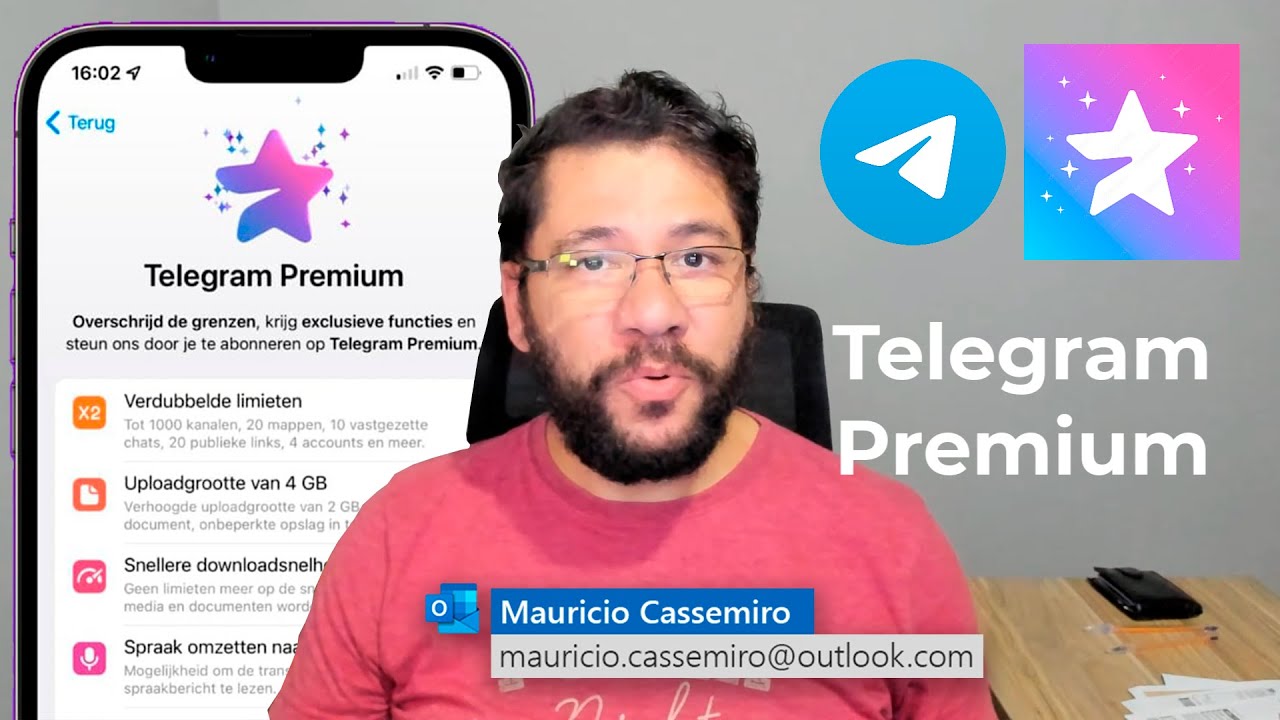 Conhe&ccedil;a o Telegram Premium, por Mauricio Cassemiro