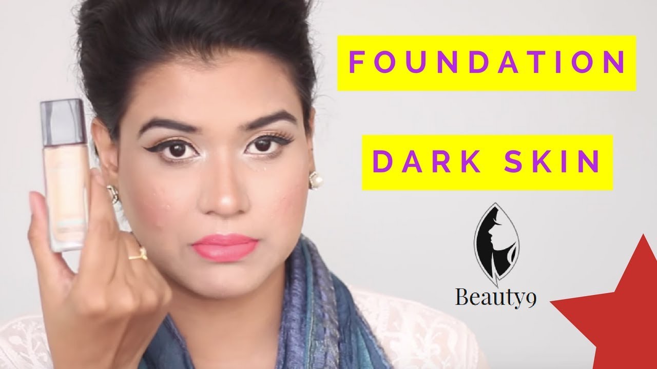 Which Colour Foundation Suits Dark Skin (Hindi) | Foundation for Dark Skin