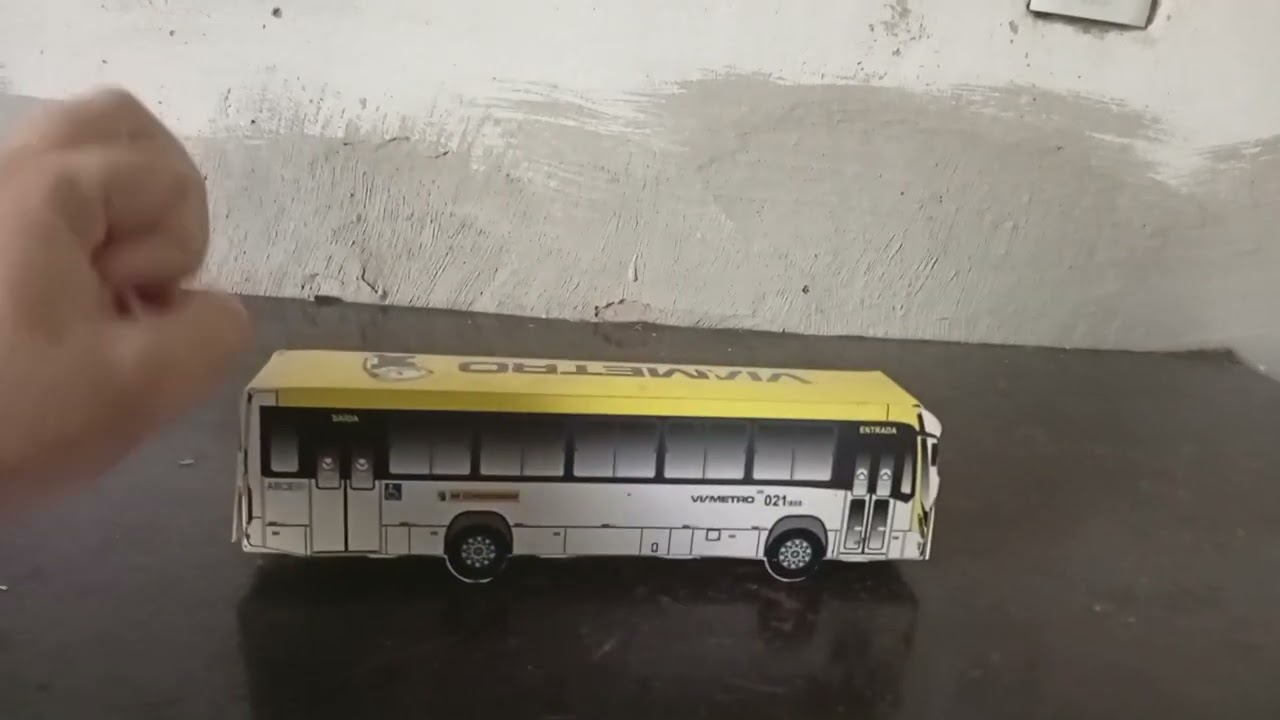 Mostrando o ônibus da viametro o terceiro da minha Frota