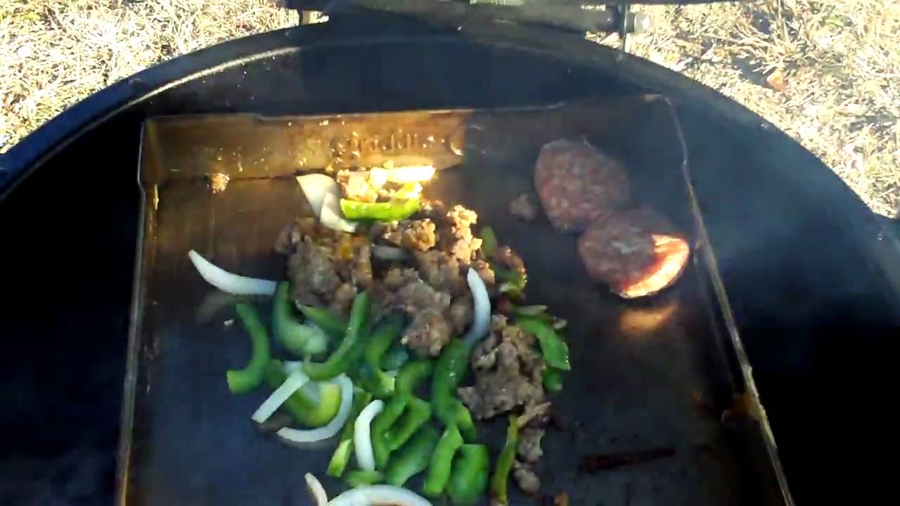Griddle Q & the breakfast burrito on the BKG