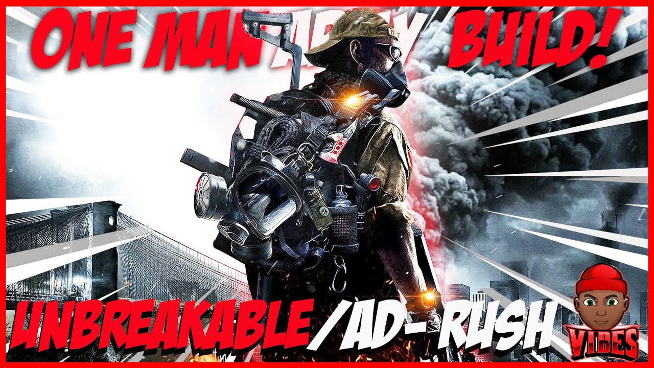 The Division 2- ONE MAN ARMY BUILD! HIGH SURVIVABILITY AND GREAT DAMAGE!!!