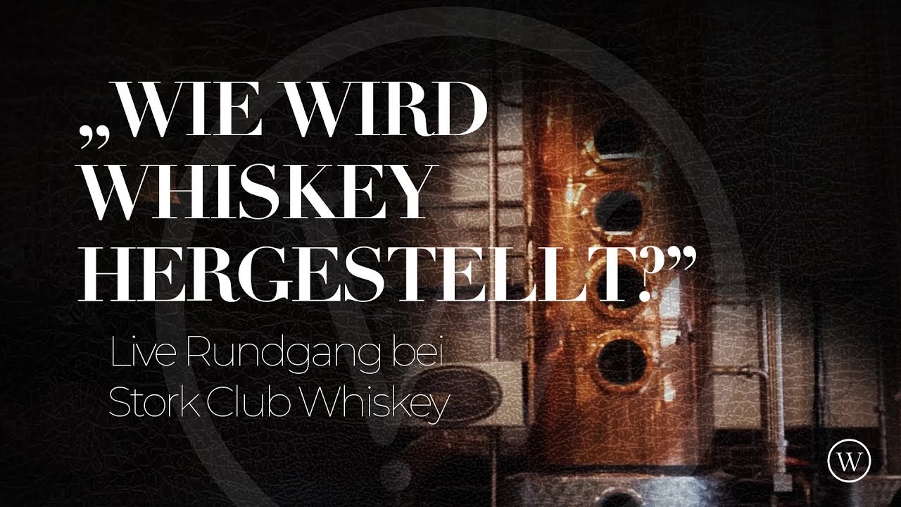 Wie wird Whiskey hergestellt? | Live Rundgang bei der Destillerie Stork Club Whiskey