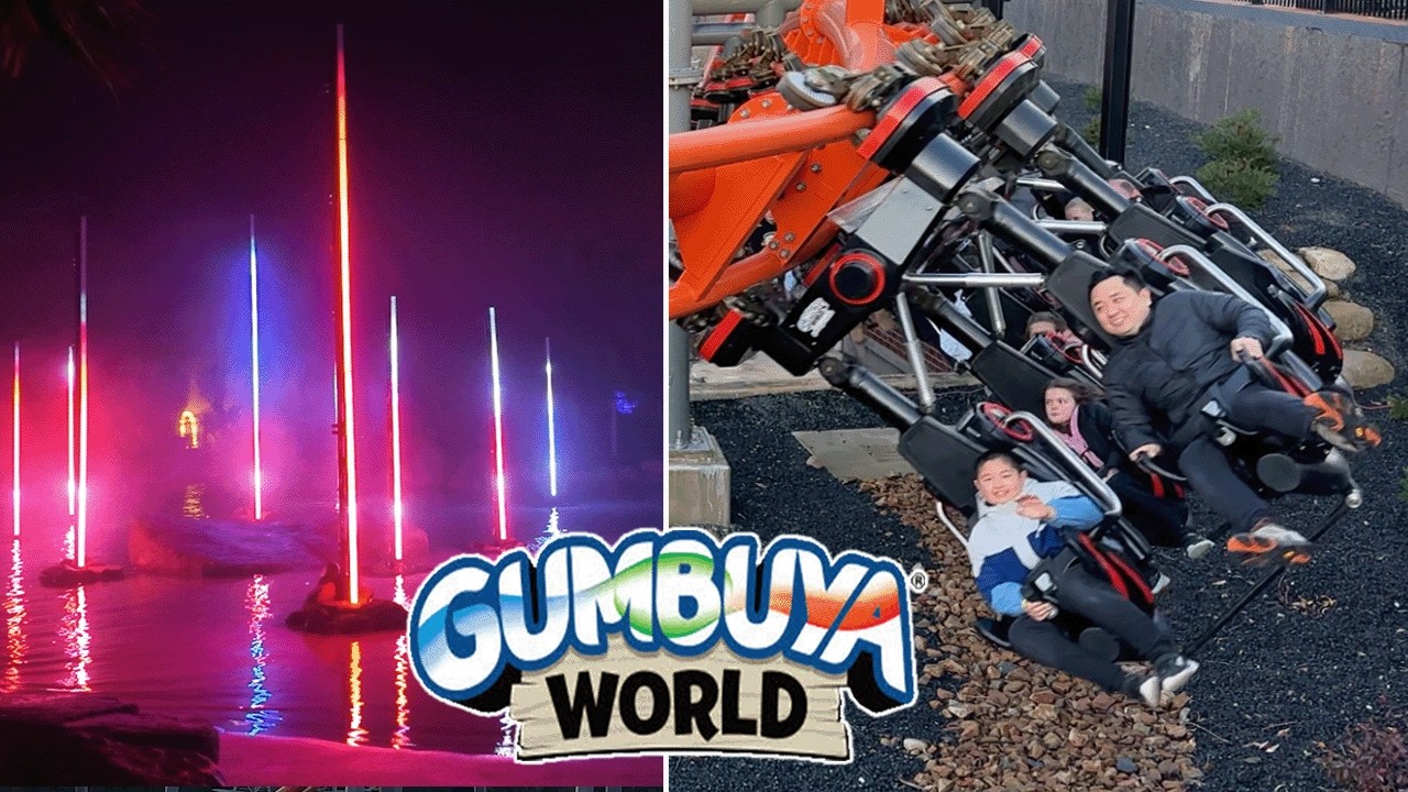 We visited Gumbuya World's Awesome Night Event: Gumbuya Dreaming!