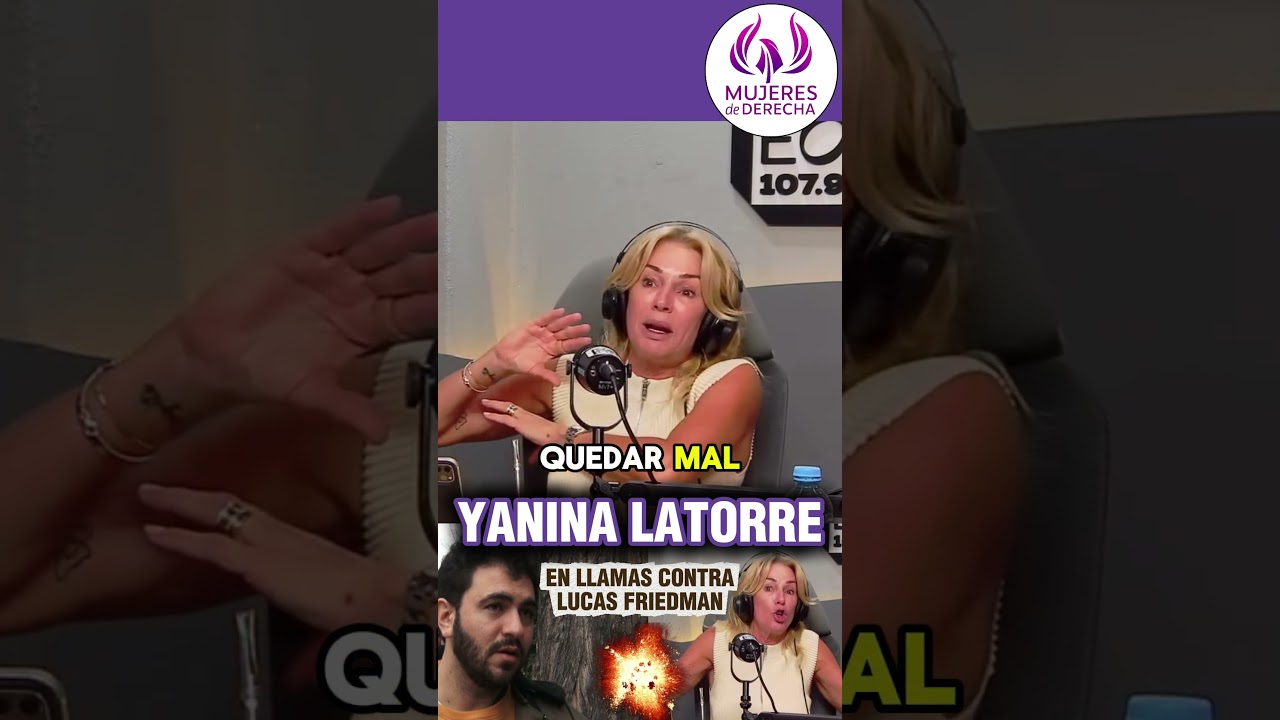 YANINA NO SE GUARDA NADA CONTRA LUCAS FRIEDMAN☠️💥🔥 #milei #olga #kukas