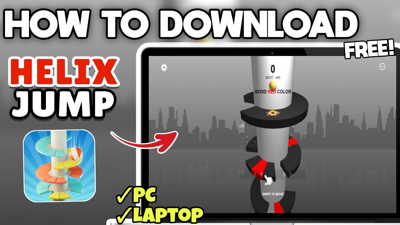 How to Download and Play Helix Jump on PC or Laptop - Easy Step-by-Step Guide